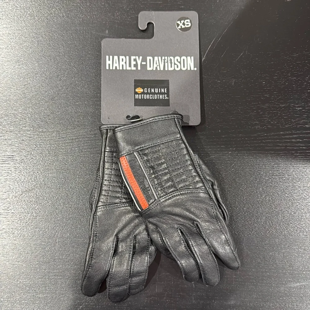 Harley-Davidson Women's South Shore Leather Gloves - XS